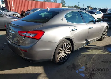 2015 Maserati Ghibli from USA, damaged, VIN ZAM57XSA1F1162105